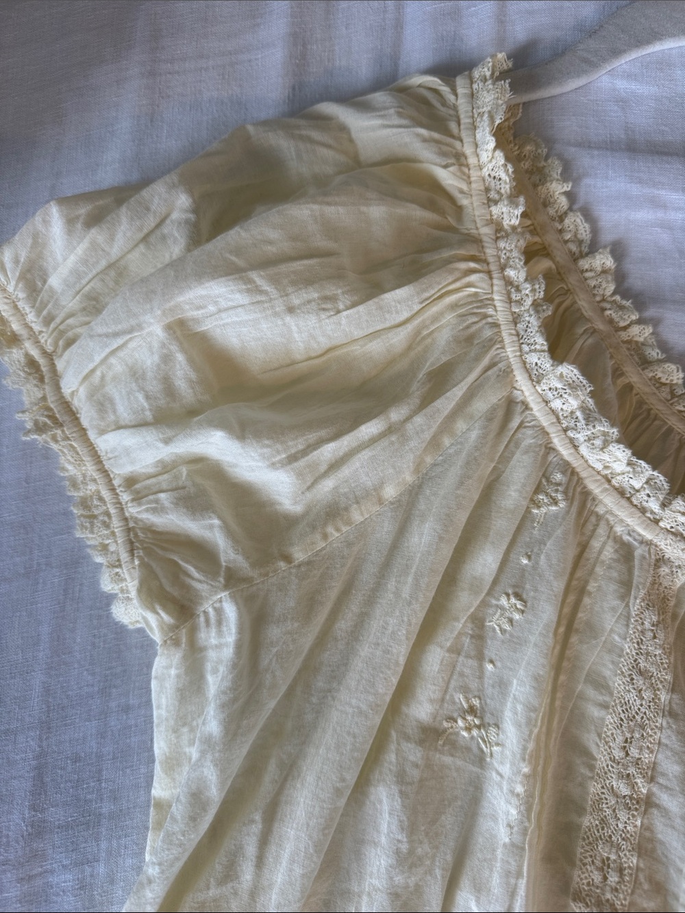 Doen Frederica Cotton Voile Top - Picture 8 of 9